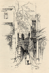 Lincoln's Inn from Carey Street